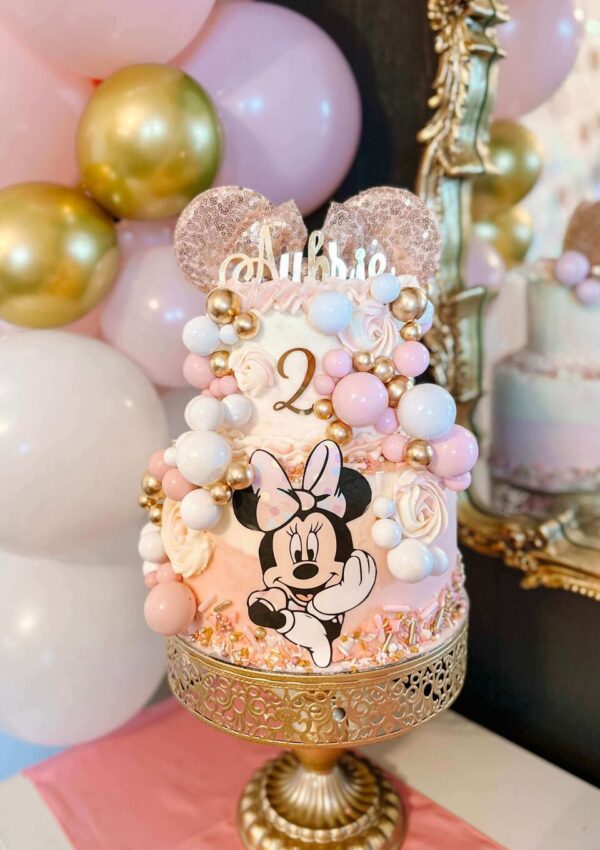 Minnie Mouse birthday cake