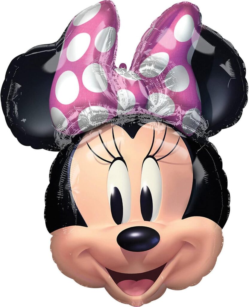 Minnie Mouse birthday balloon foil